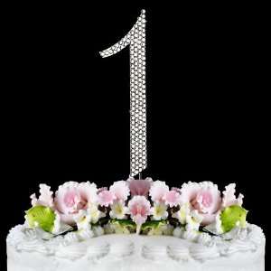  Number 1 Fully Covered Crystal Cake Number
