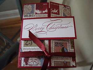 STAMPIN UP MERRY CHRISTMAS CARD BY DANEE  