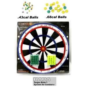  .68 Cal Target BallsTM System for Combat x   paintballs 