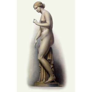Marble Statue   Pl. XV Etching Agar, John Samuel J S Classical Design 