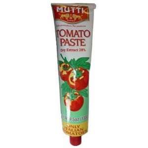 Mutti Dble Concentrate Tomato Paste 4.5: Grocery & Gourmet Food