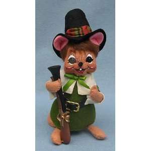  Annalee Pilgrim Boy Mouse Figurine 6