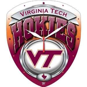    Virginia Tech High Definition Wall Clock: Sports & Outdoors