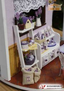 DIY Wooden Dollhouse Miniatures DIY Kits Lavender Story Garden Kits 