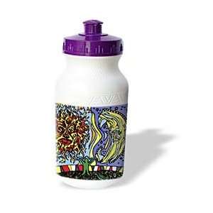  AlienJunkyard Folk Art   Star Child   Water Bottles 