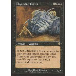  Phyrexian Delver (Magic the Gathering  Invasion #115 Rare 