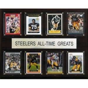  Pittsburgh Steelers Plaque   All Time Greats 12x15 