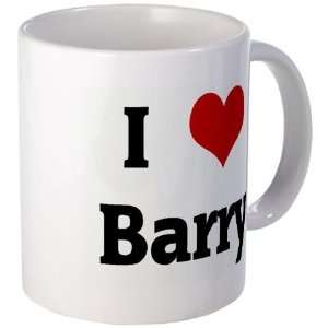  I Love Barry Humor Mug by CafePress: Kitchen & Dining