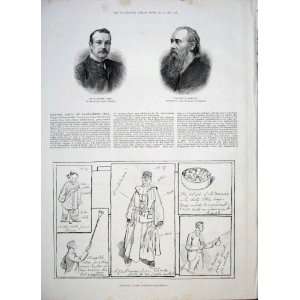  Portrait Bart Roberts Inventions Exhibition Print 1885 