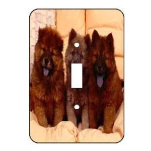  Chow Chow Puppies Light Switch Plate Cover!! Brand New 