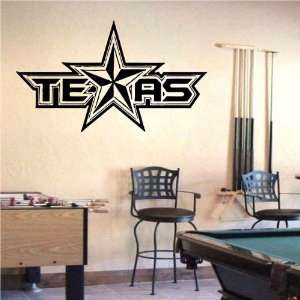   Vinyl Sticker Sports Logos Ahl texas Stars (S500)