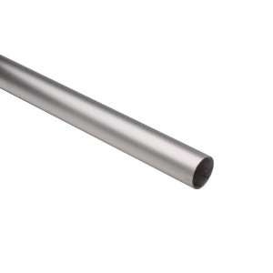 Lido® Design Extend & Lock Closet Rod. Satin brushed Stainless Steel 