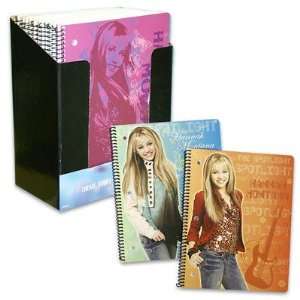   Design Disney Hannah Montana 50 Sheet Spiral Notebooks: Toys & Games