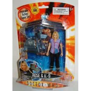    Doctor Who action figure set ROSE TYLER & K 9: Toys & Games