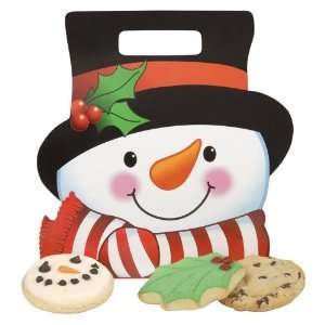 Snowman Cookie Tote Grocery & Gourmet Food