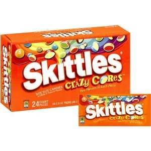 Skittles Crazy Cores   24/2oz   CASE Grocery & Gourmet Food
