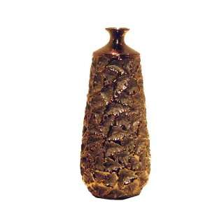  UTC 11102 Gold Ceramic Vase