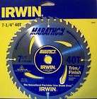 Irwin Marathon 7 1/4 x 18 Tooth Saw Blades # 14028 New