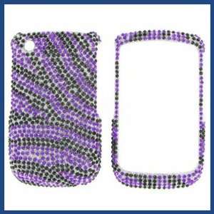   /9330 Curve Full Diamond Purple Zebra Protective Case