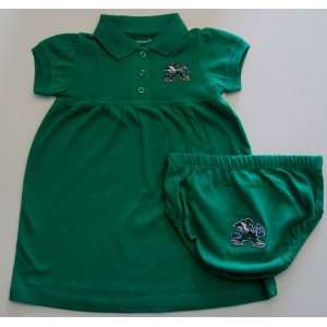   Kelly Green Embroidered Logo Polo Dress w/Bloomer: Sports & Outdoors