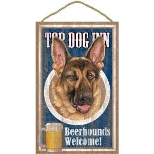  German Shepherd Top Dog Inn Beerhounds Welcome 