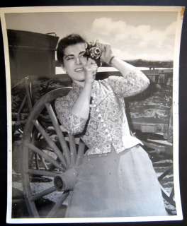 1956 FAMOUS GREEK ACTRESS IRENE PAPAS ~  