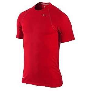  NIKE Pro Fit Dry seamless running shirt Red Size Medium 