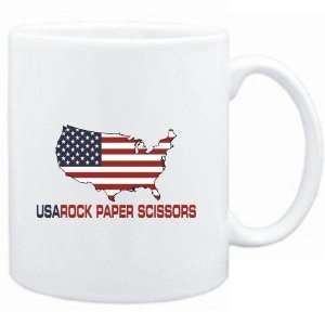 Mug White  USA Rock Paper Scissors / MAP  Sports  Sports 