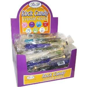 Rock Candy Crystal Sticks 60ct  Grocery & Gourmet Food