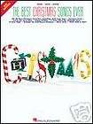 BEST CHRISTMAS SONGS EVER PVG SHEET MUSIC SONG BOOK