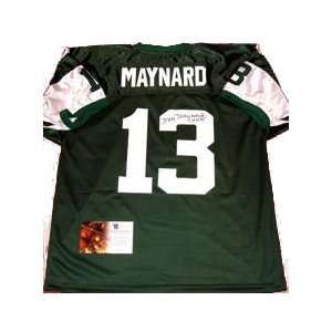   : Don Maynard Autographed New York Jets NFL Jersey: Sports & Outdoors