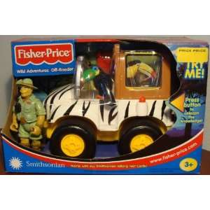  Fisher Price Wild Adventures Off Roader with Safari Guide 