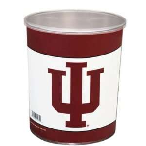   : INDIANA HOOSIERS OFFICIAL LOGO 1 GALLON GIFT TIN: Sports & Outdoors