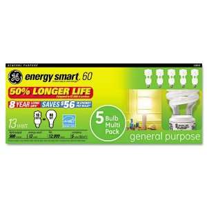 GE Products   GE   Compact Fluorescent Bulb, 13 Watt, T3 