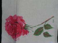 Vera Ladybug Single Red/Pink Rose Linen Dining Set 2+2  