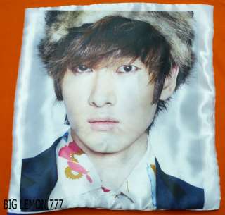 EunHyuk In SUPER JUNIOR Cushion Pillow Cover /Pillowcase Satin Q1 