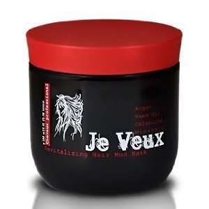    Je Veux Revitalizing Hair Mud Mask for Unisex, 16.9 Ounce: Beauty