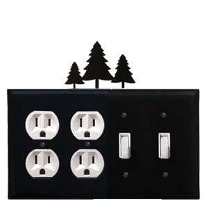  New   Pine Trees   Double Outlet, Double Switch Electric 