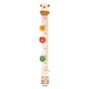  Im Toy Wooden & Fabric Cow Height Measurement Chart with 