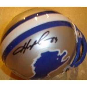   Herman Moore (Detroit Lions) Football Mini Helmet: Sports & Outdoors