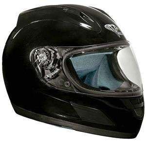  Vega Altura Solid Helmet   Medium/Black Automotive