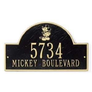  Disney Mickey Mouse Arch Wall Address Plaque Kitchen 