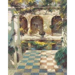 Courtyard Villa I (Canv)    Print 