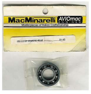 VINTAGE MacMINARELLI Mac MINARELLI AVIOmac ENGINE BALL BEARING REAR 
