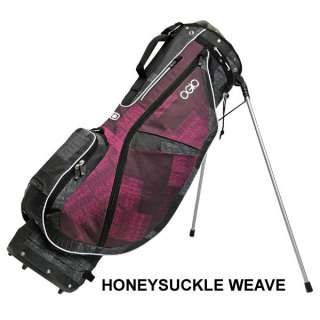   Featherlite Luxe Stand Bag   Color Honeysuckle Weave In Stock   NEW