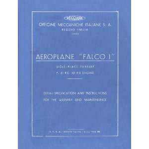 Reggiane R 2000 Aircraft Maintenance Manual: Sicuro Publishing:  