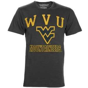  West Virginia Mountaineers Charcoal Outfield T shirt 