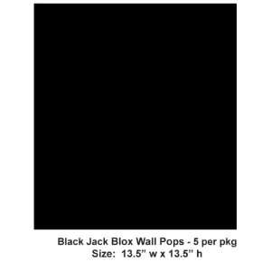   Brewster Wall Pops Blocks Black Jack WPB90234: Home Improvement