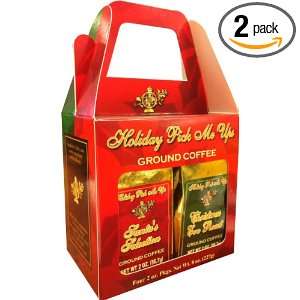White Coffee Holiday Pick Me Up, 2 Ounce Packages (Pack of 2):  