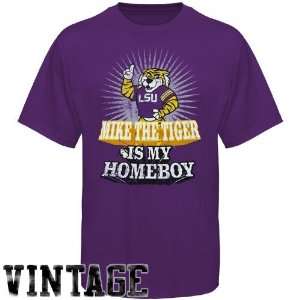  My U LSU Tigers Purple Homeboy Vintage T shirt Sports 